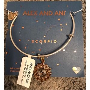 Zodiac (Scorpio) Two-Toned Alex and Ani Bracelet